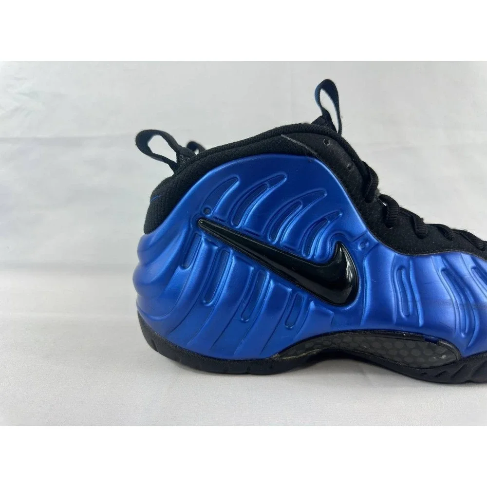 Nike Foamposite Pro B Varsity Royal Black 2001 Shoes 624041-401 Men's Size 10.5